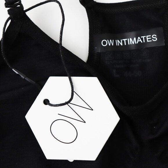 NWT OW‎ Intimates Asta Shapewear Racerback Unpadded Bralette Bra Black Large - Picture 5 of 10